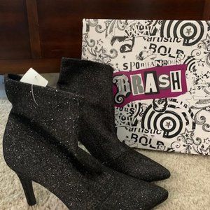 BRASH High Heel Ankle Boots Size 9 1/2